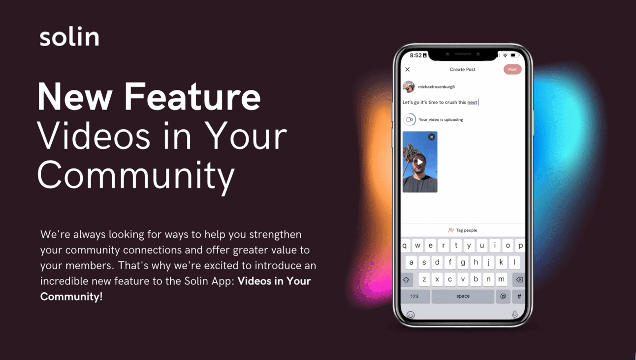 Ignite Engagement: Dive into Solin's New Video Feature!🎥